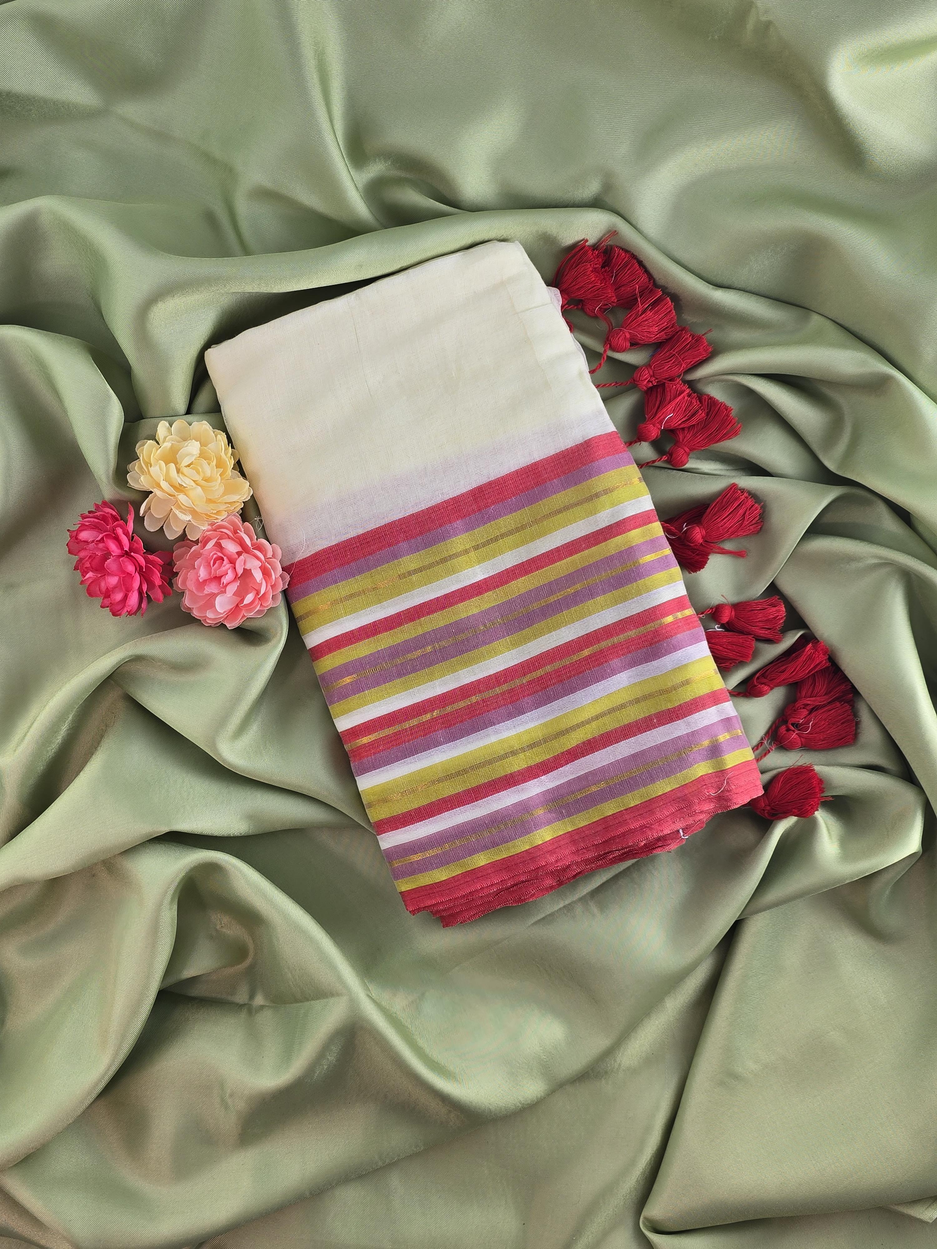 Mulcotton Sarees