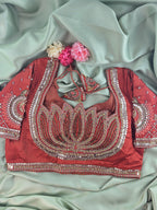 Setmundu and Readymade Blouse  Combo
