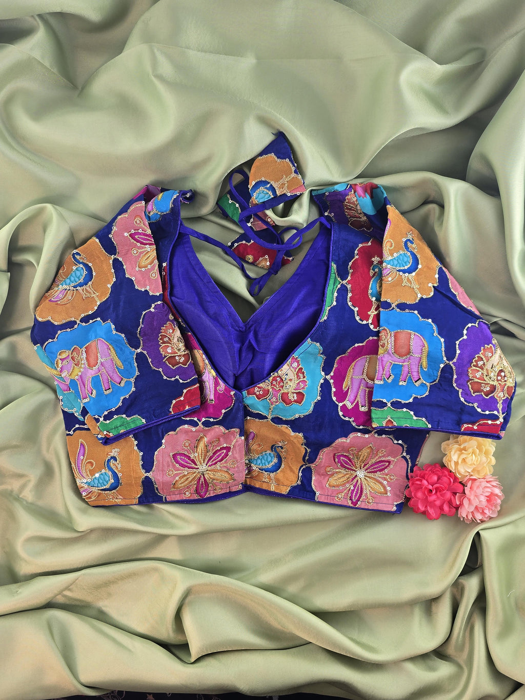 Setmundu and Readymade Blouse  Combo