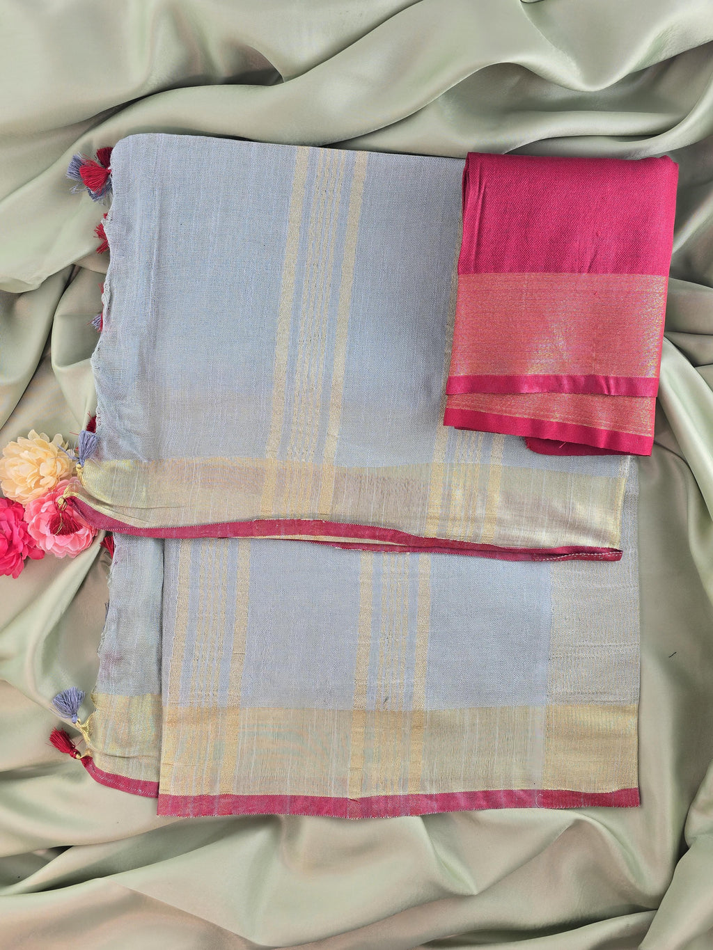 Linen Sarees