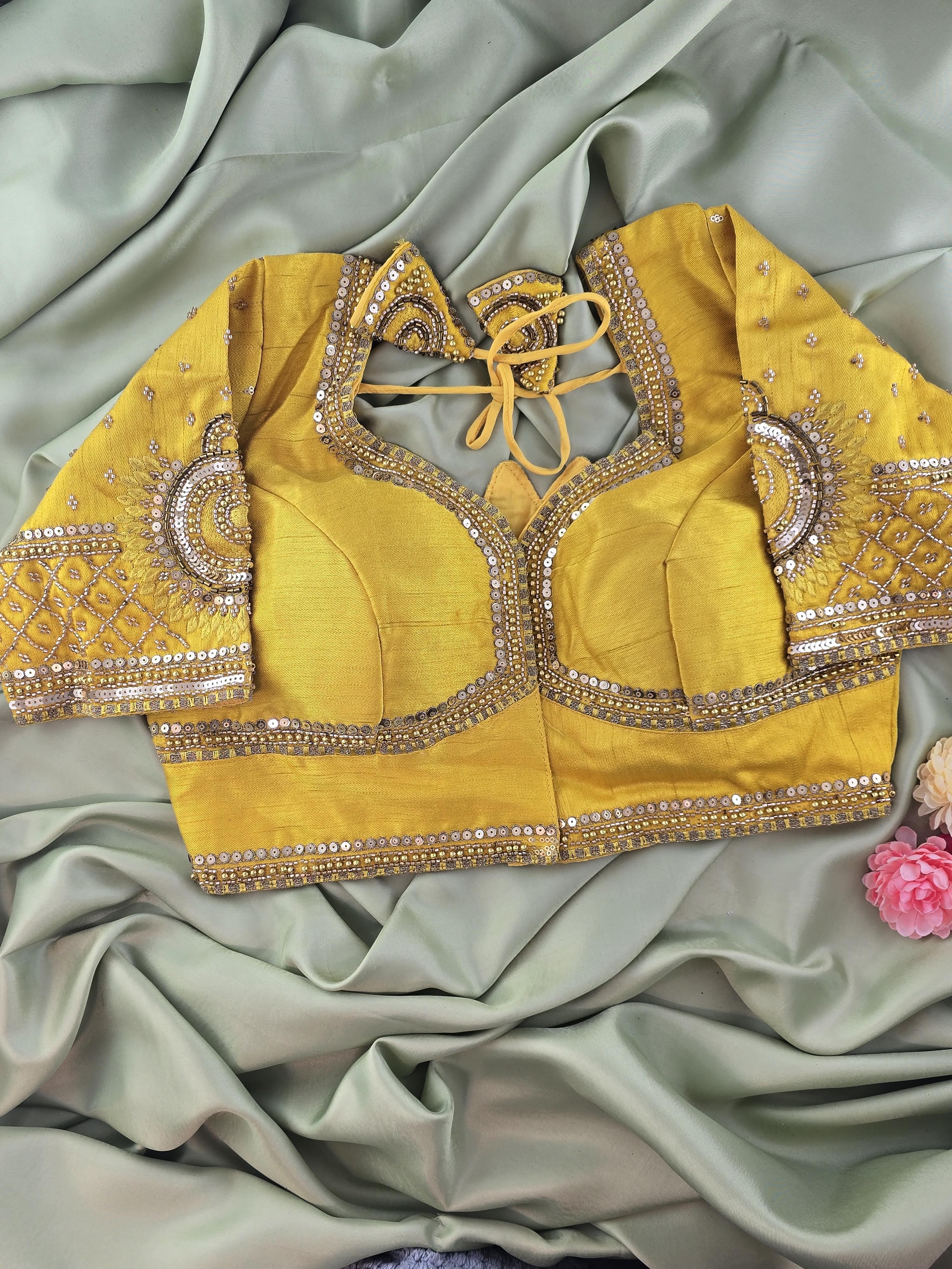 Designer Sabyasachi Heavy work Blouse