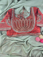 Designer Sabyasachi Heavy work Blouse