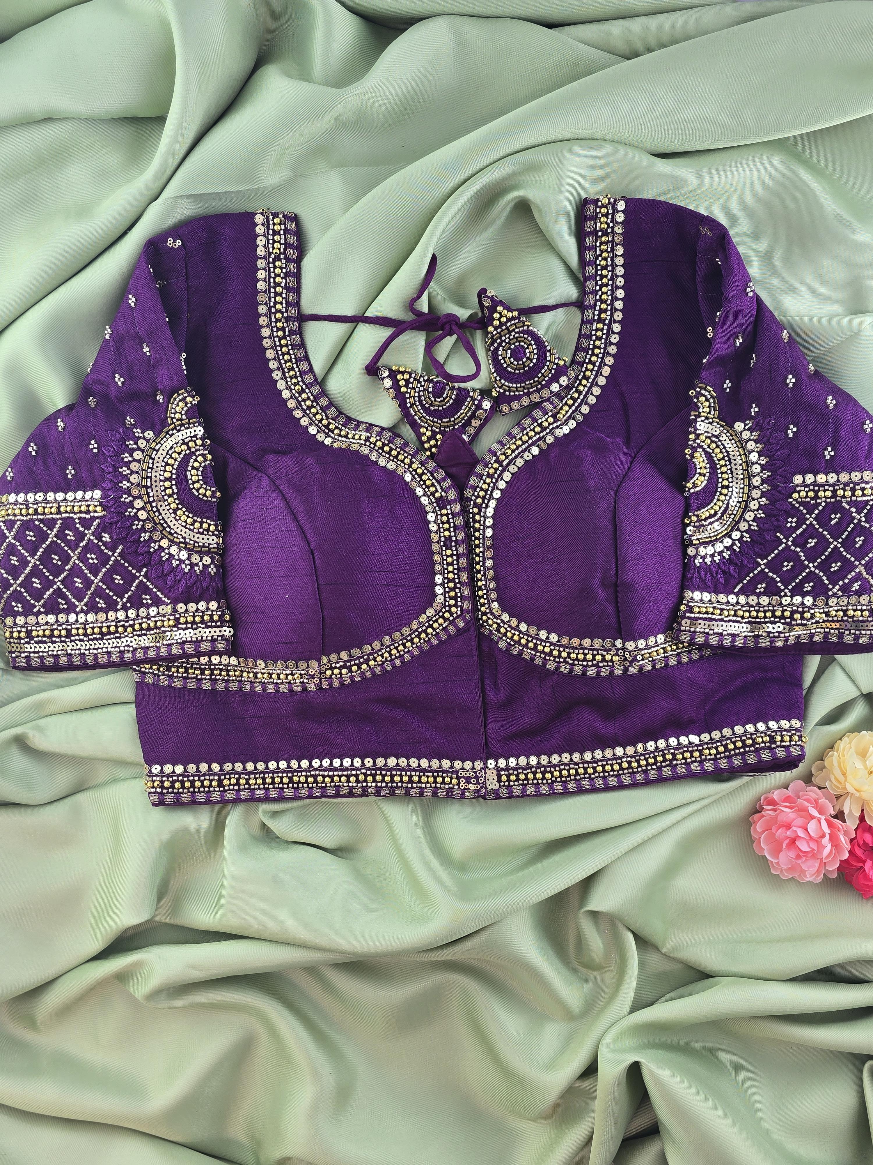 Designer Sabyasachi Heavy work Blouse