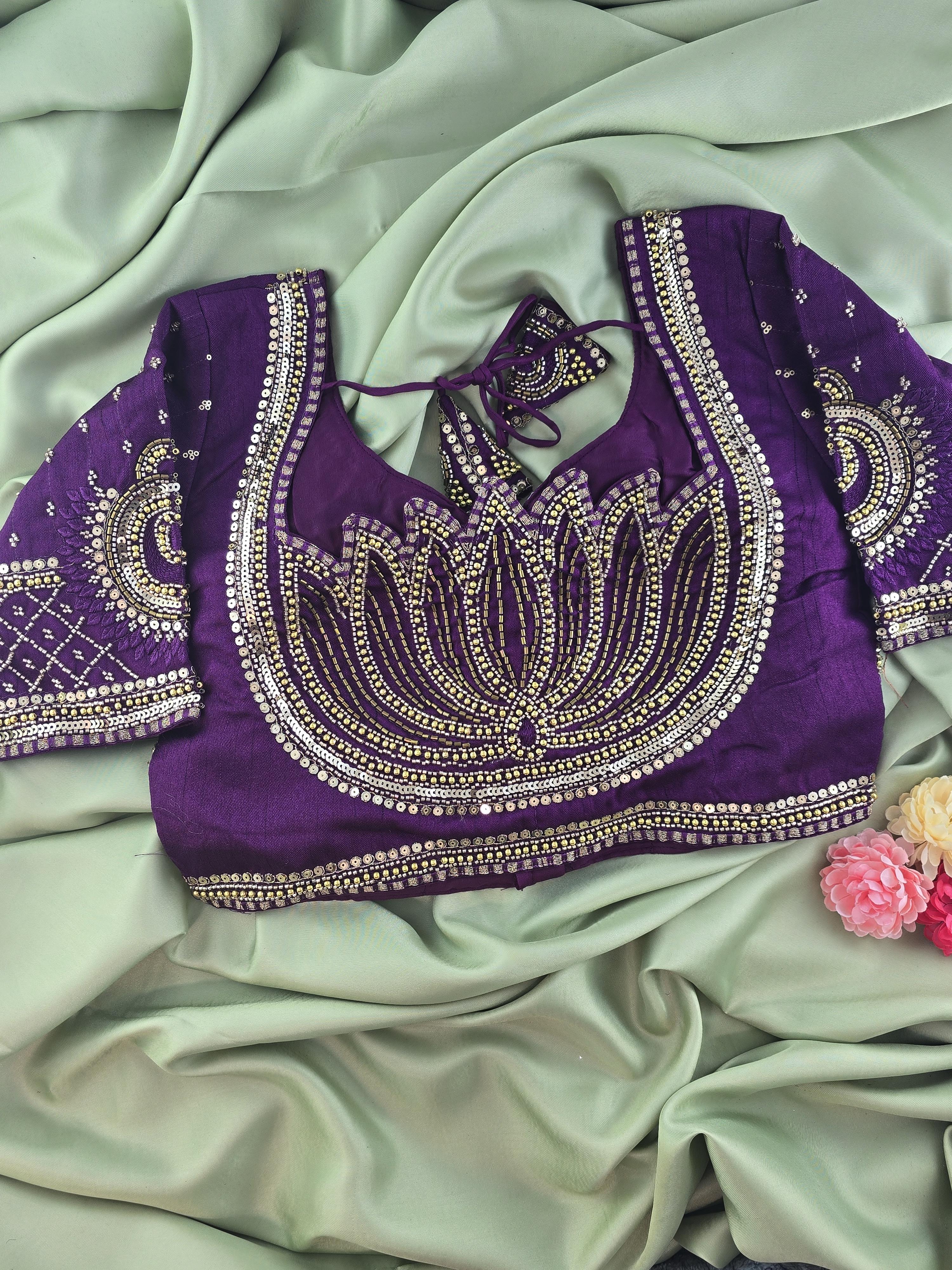 Designer Sabyasachi Heavy work Blouse