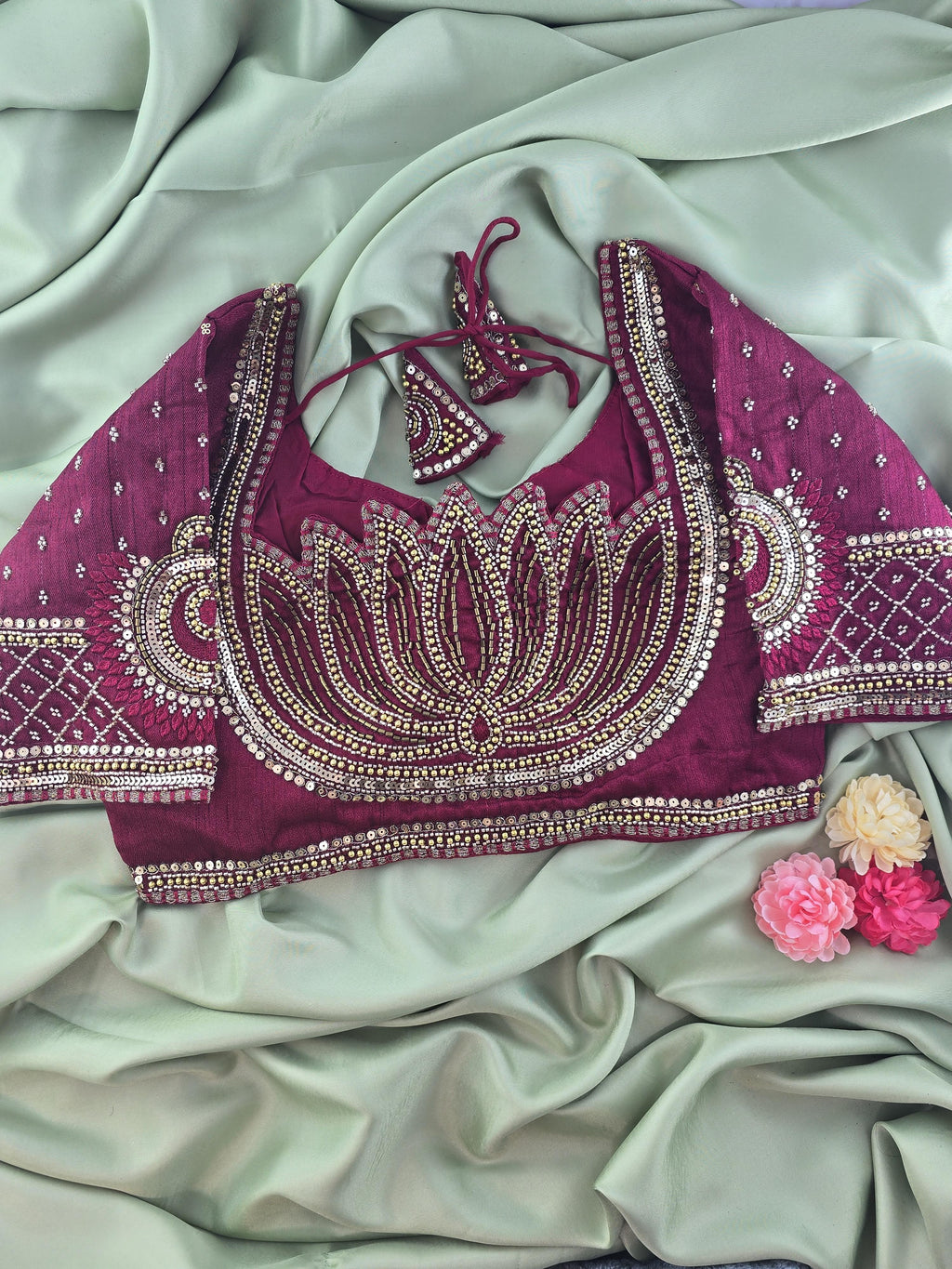 Designer Sabyasachi Heavy work Blouse