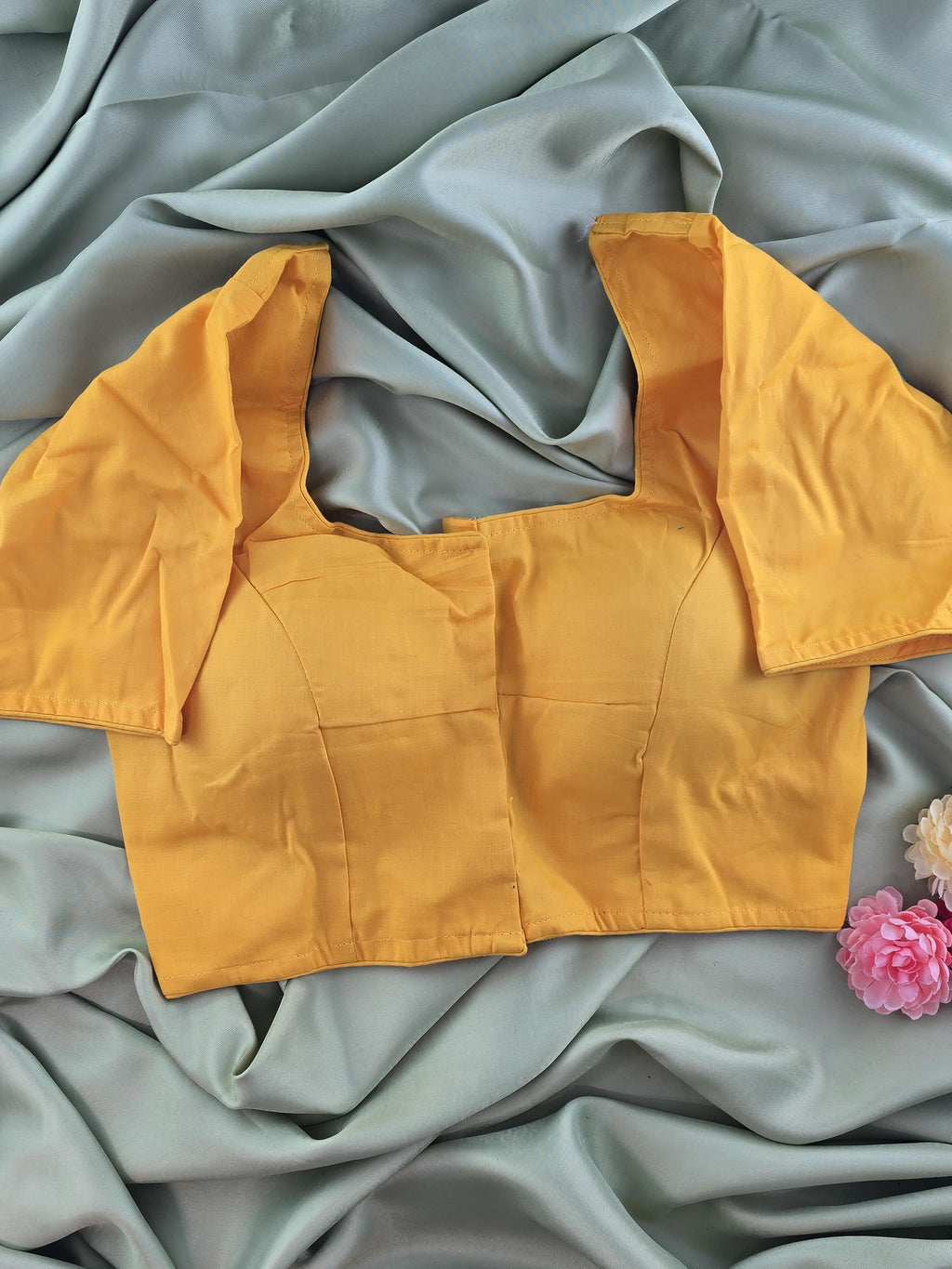 Back Smoked Stretchable Blouse