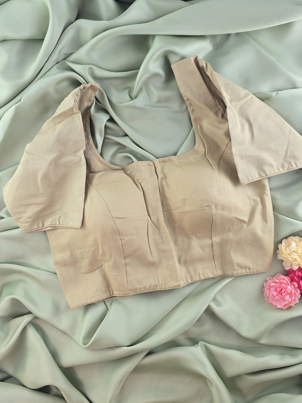 Back Smoked Stretchable Blouse