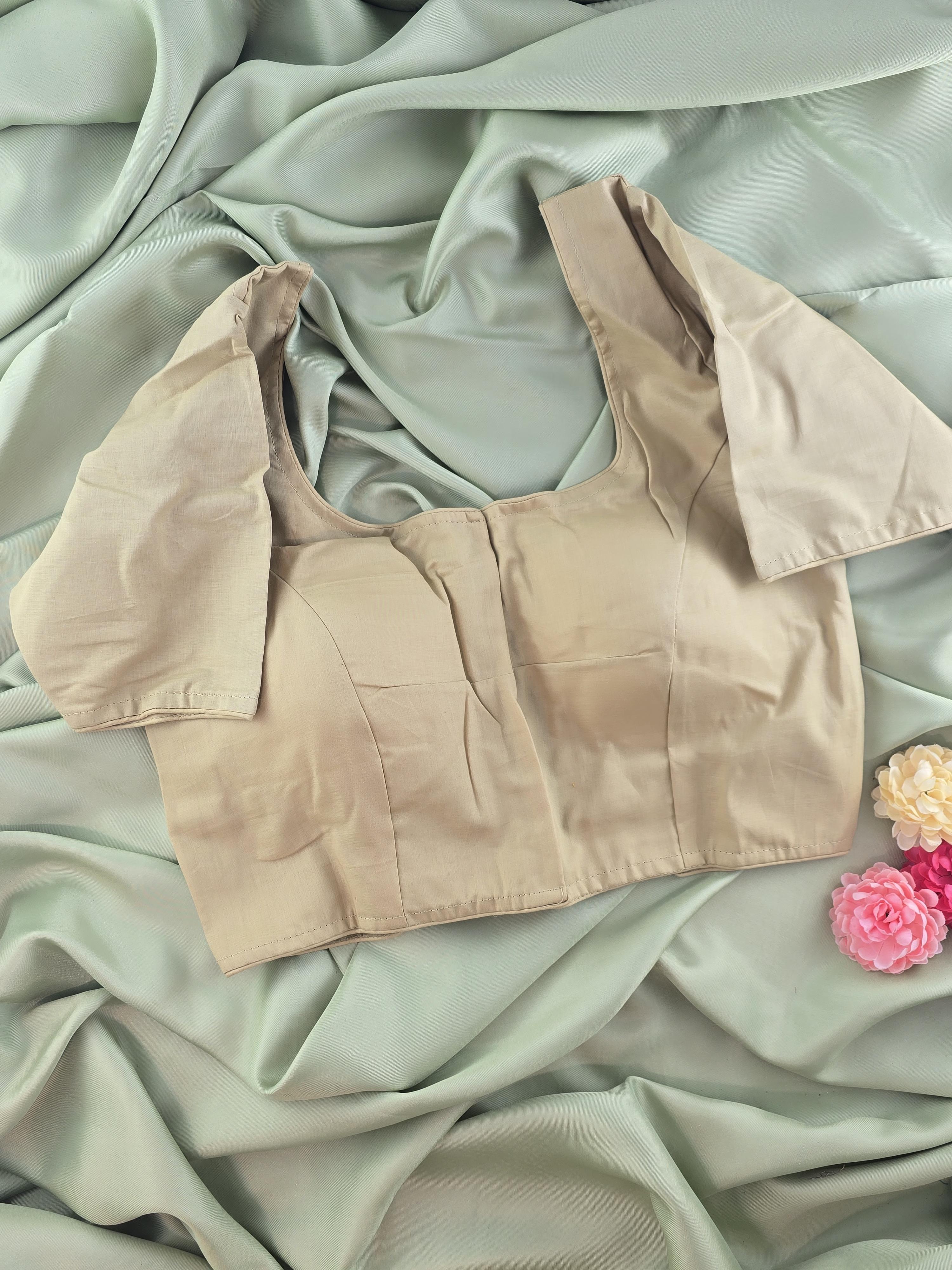 Back Smoked Stretchable Blouse