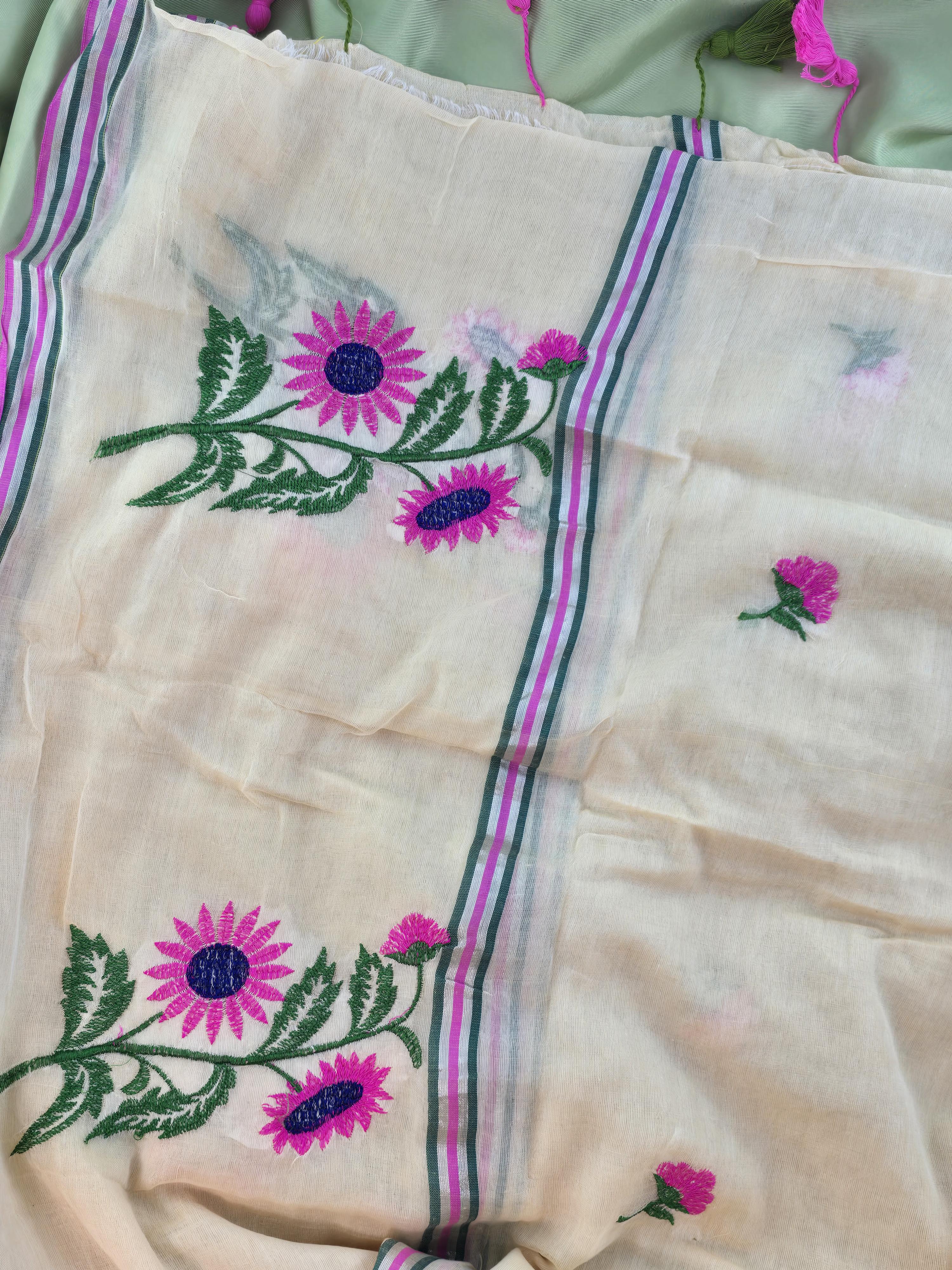 Mulcotton Sarees