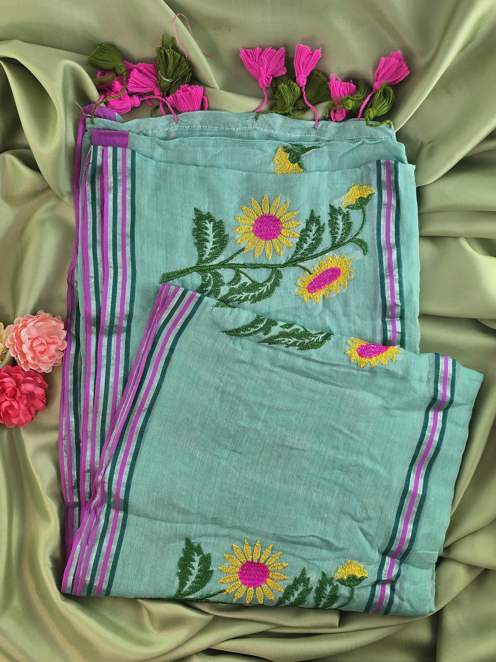 Mulcotton Sarees
