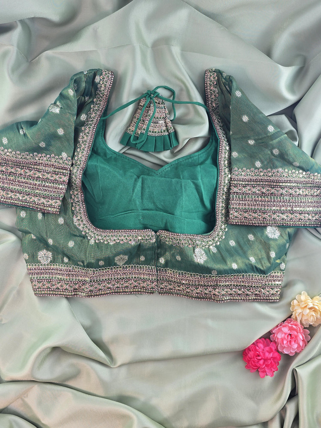 Setmundu and Readymade Blouse  Combo