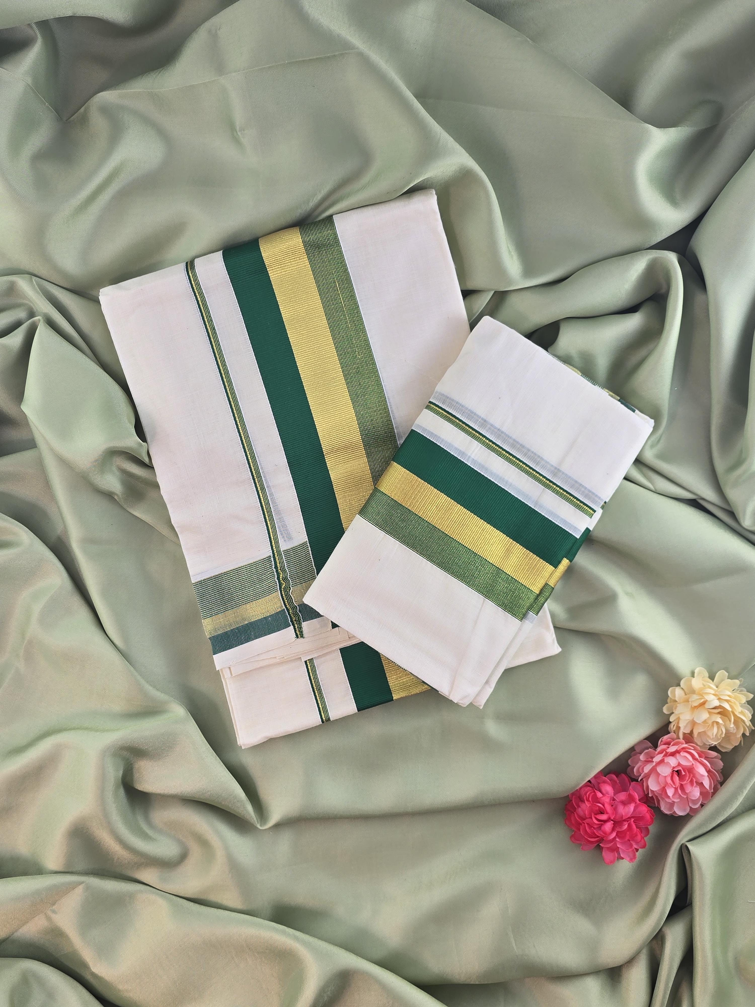 Setmundu and Readymade Blouse  Combo