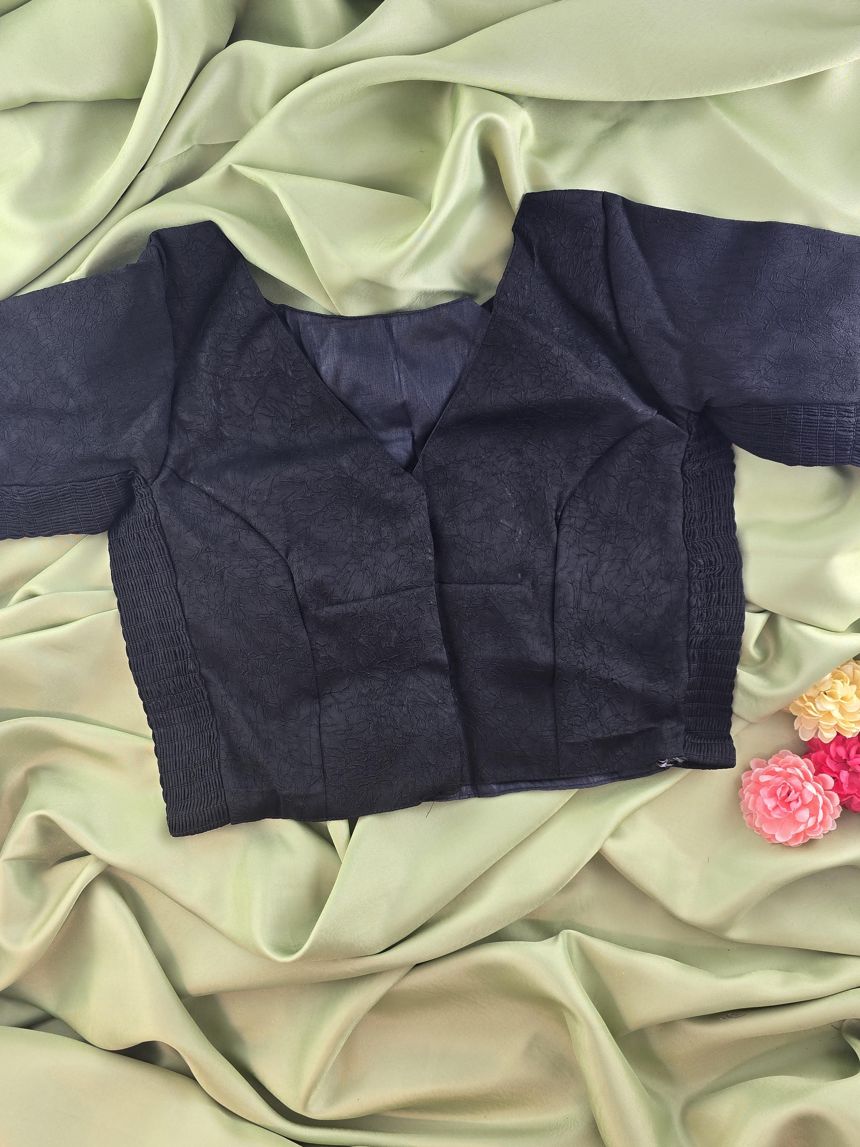 Side Smoked Stretchable Blouse