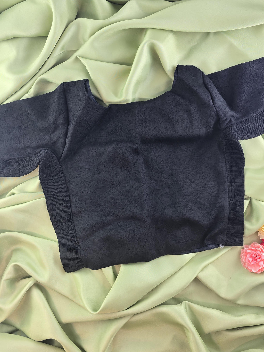 Side Smoked Stretchable Blouse