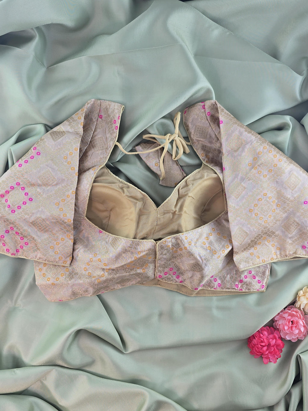 Setmundu and Readymade Blouse  Combo