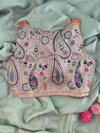Setmundu and Readymade Blouse  Combo