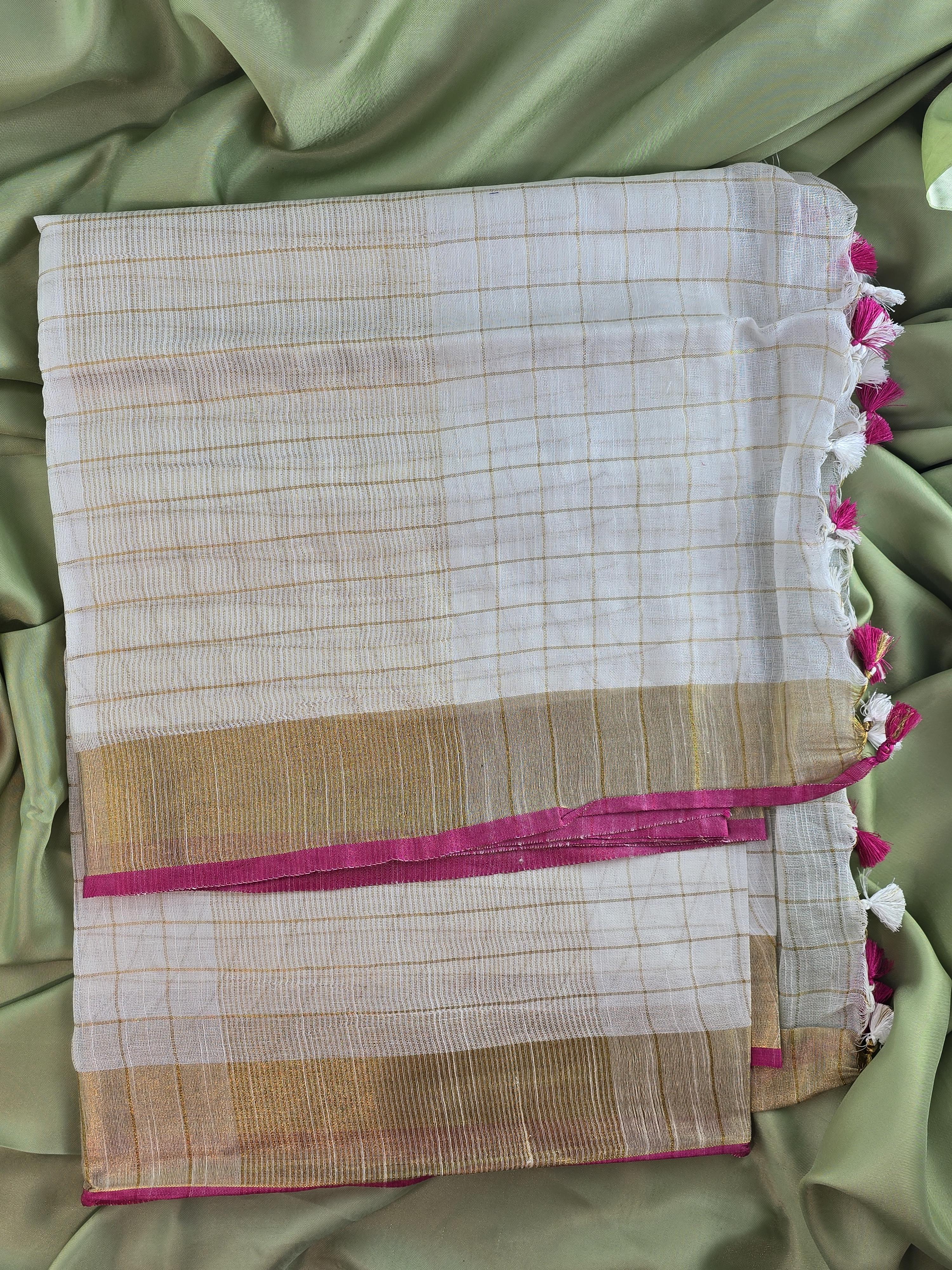 Linen Sarees
