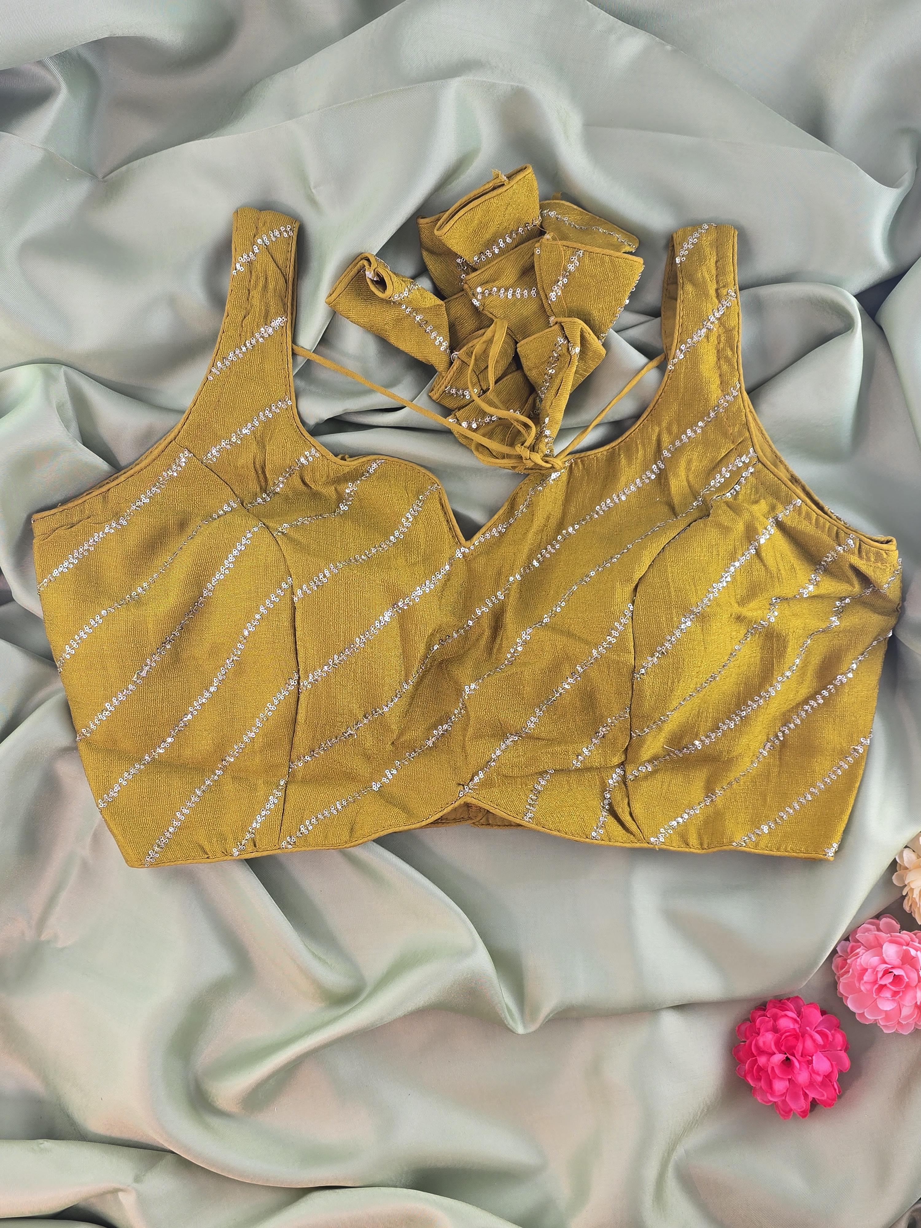 Setmundu and Readymade Blouse  Combo
