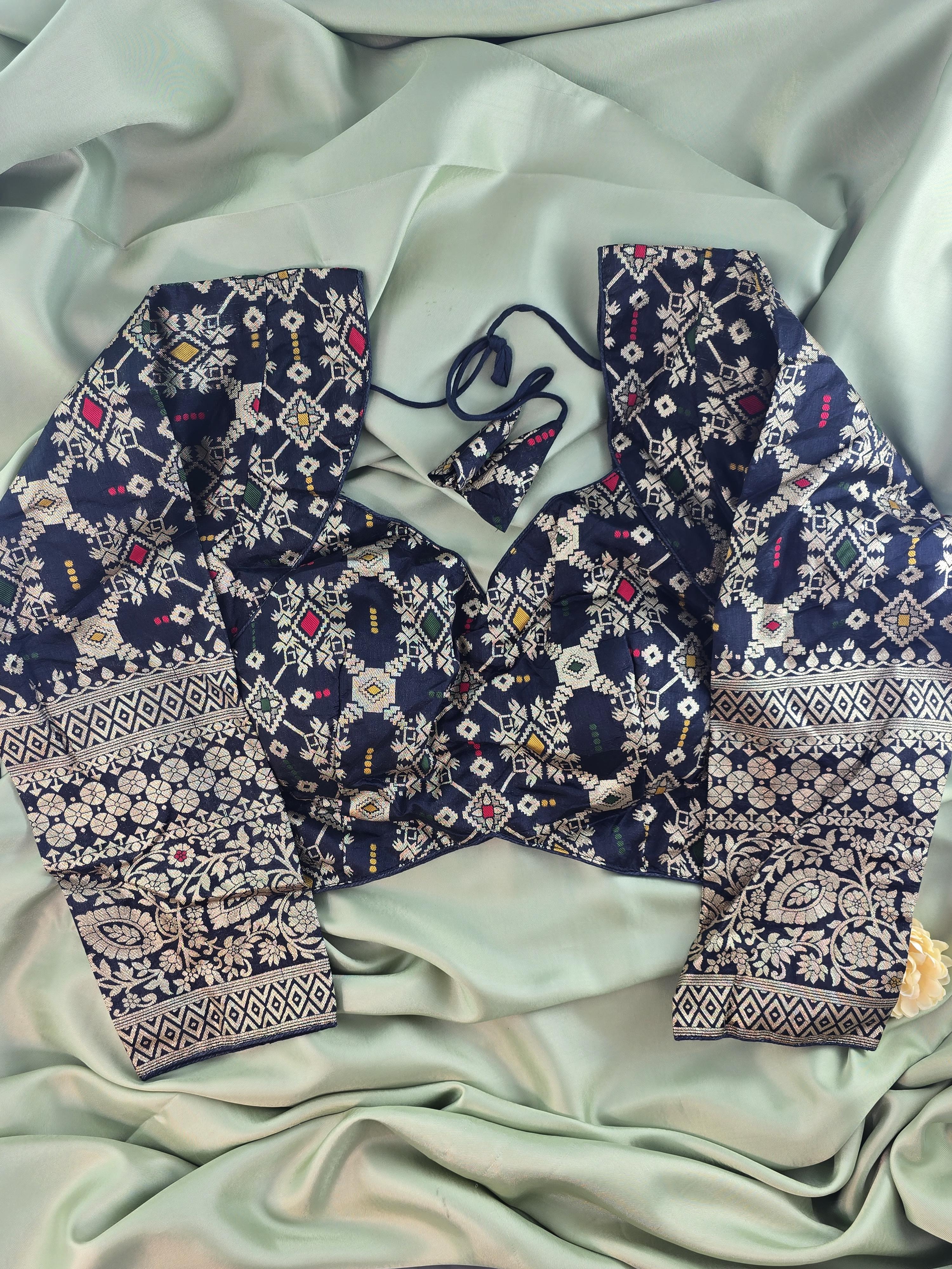 Setmundu and Readymade Blouse  Combo