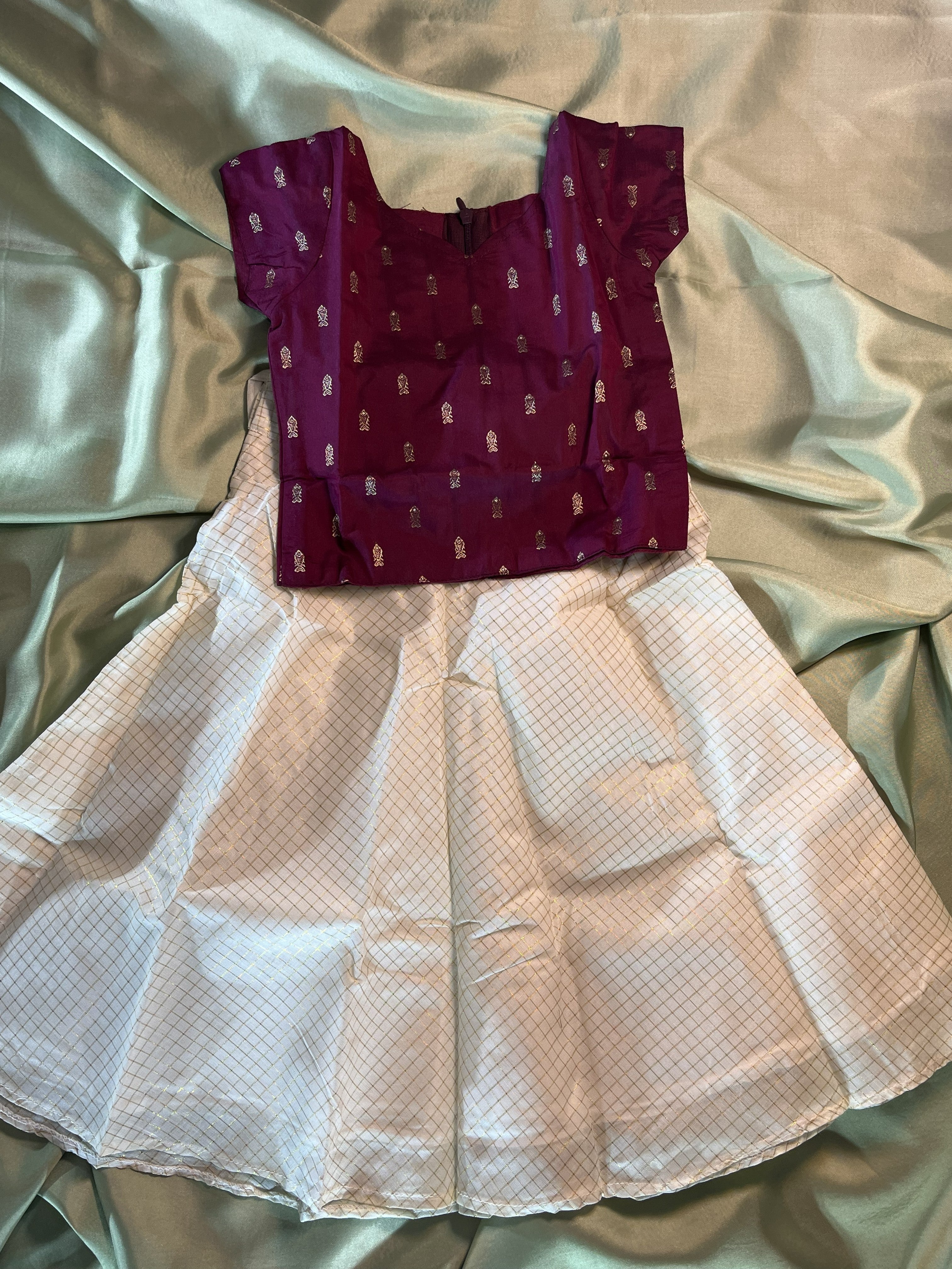 Girls Skirt and Top