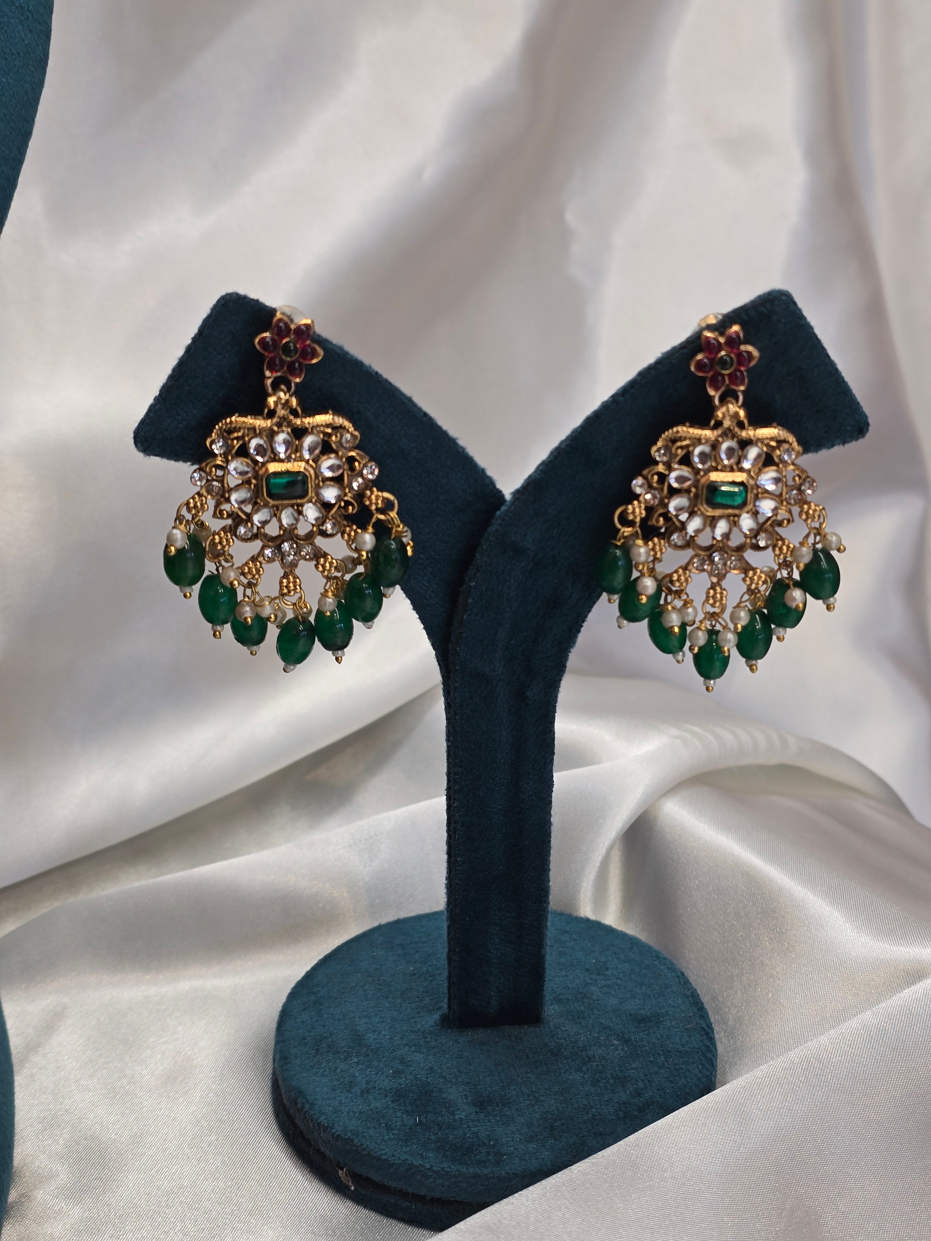 Necklace with earrings