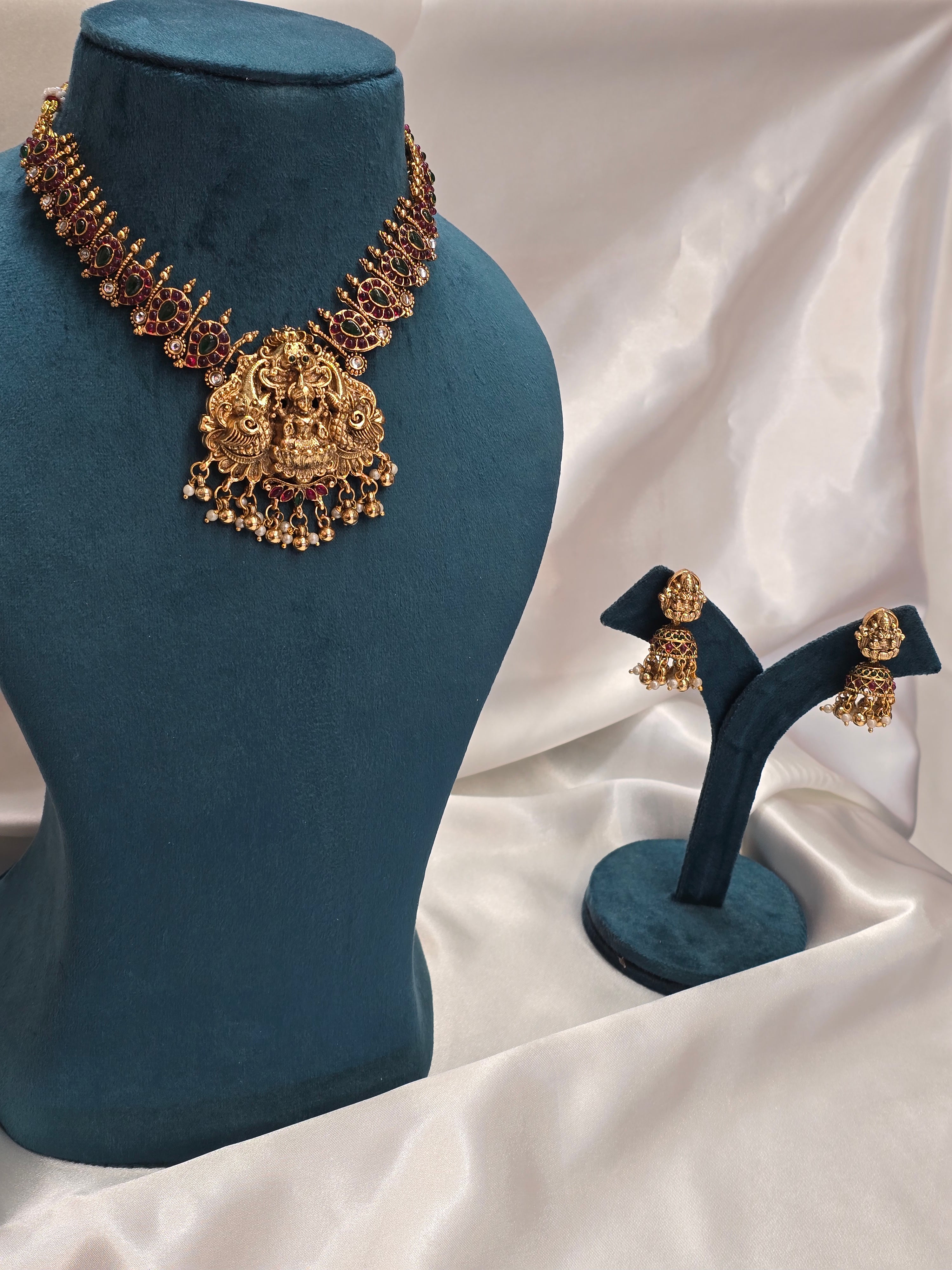 Necklace with Jhumka