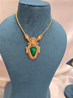 Necklace with earrings