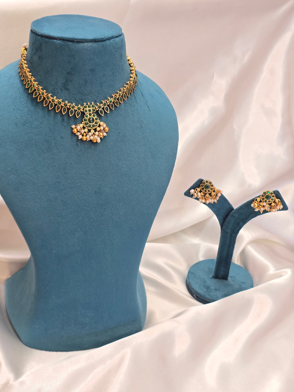 Necklace with earrings