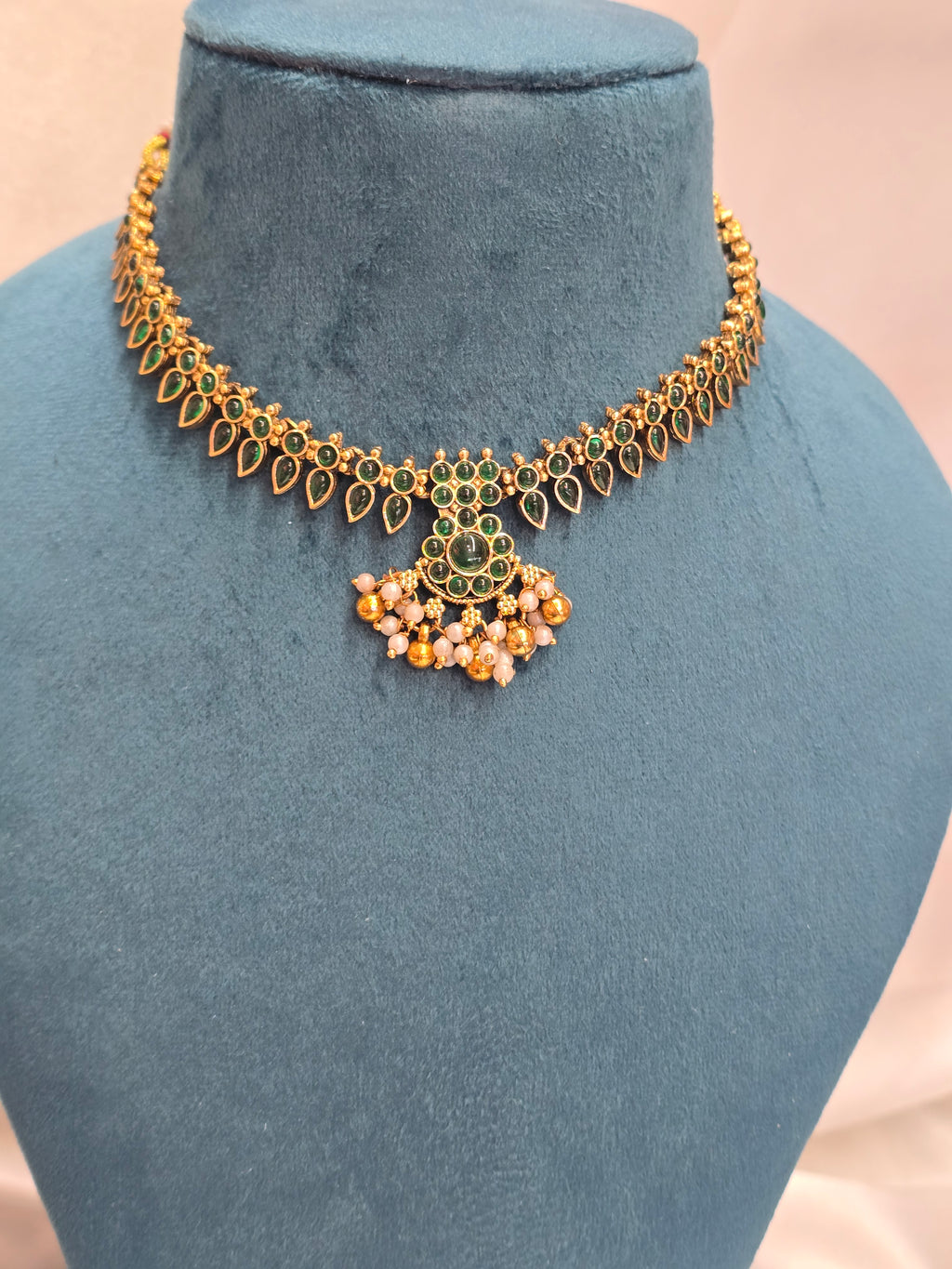 Necklace with earrings