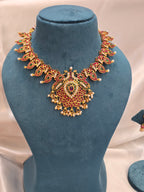 Necklace with earrings
