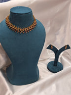 Necklace with earrings