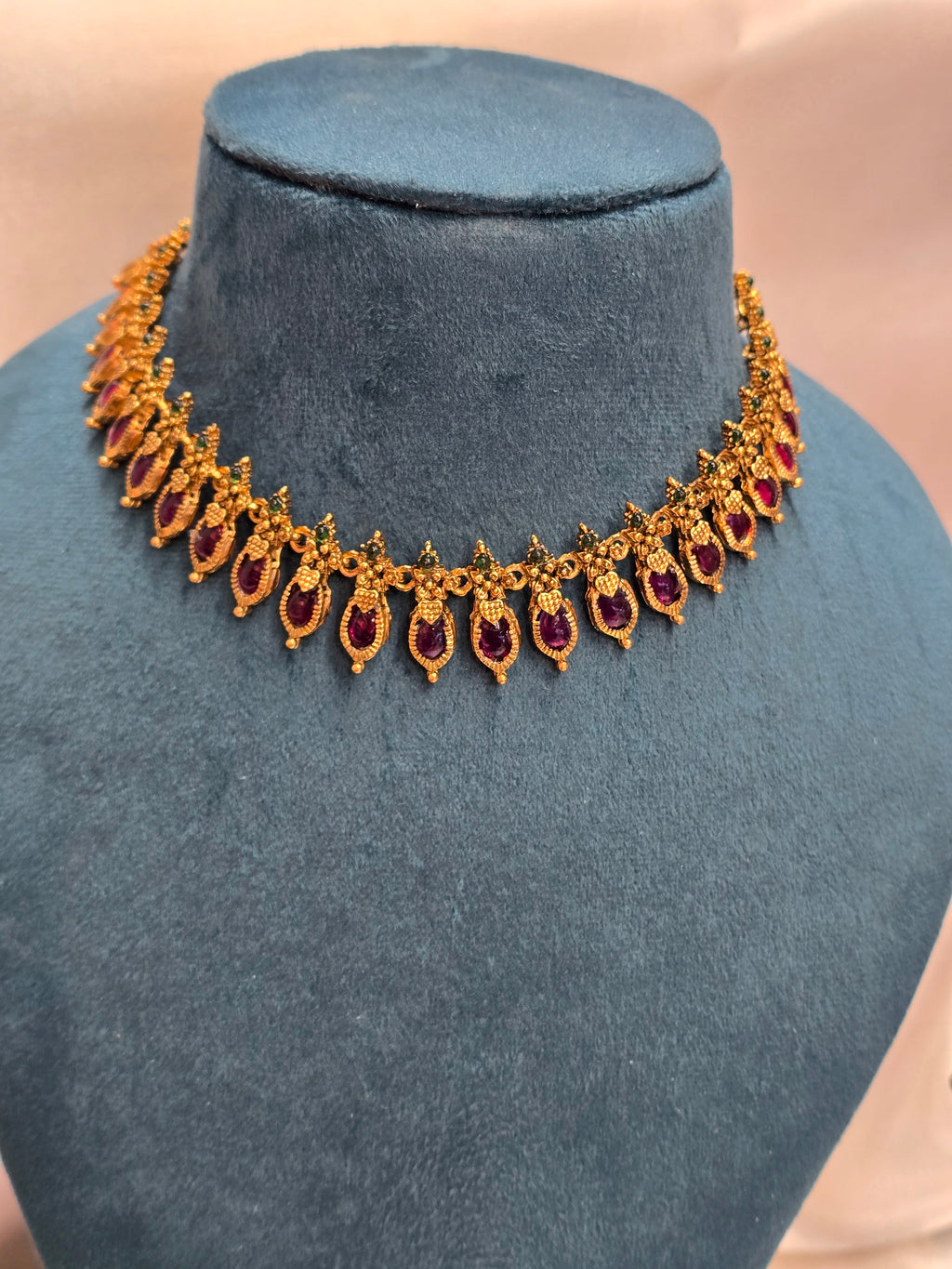 Necklace with earrings