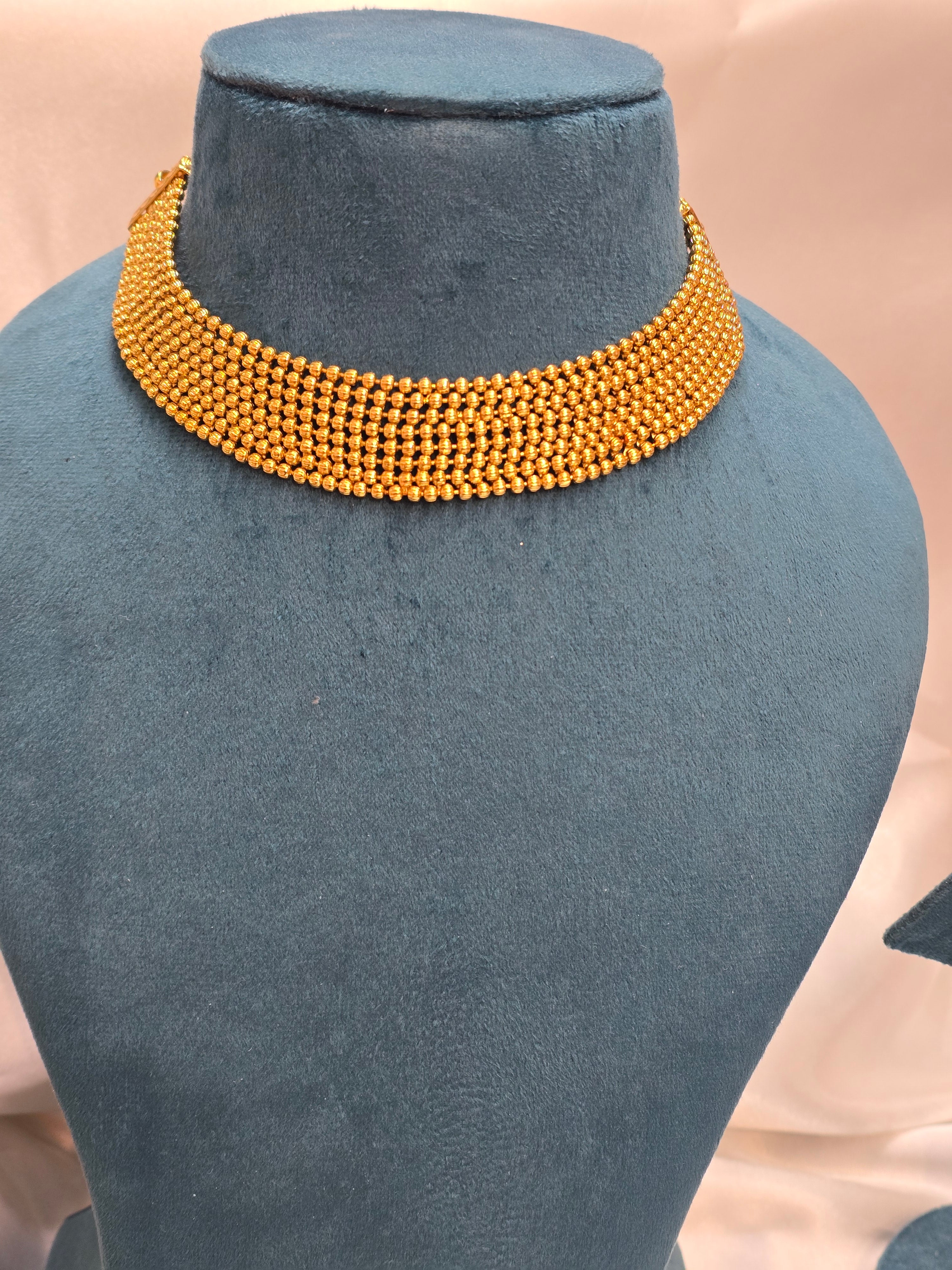 Necklace with earrings