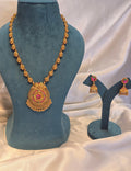 Necklace with earrings