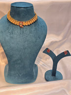 Necklace with earrings