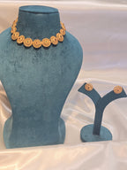 Necklace with earrings