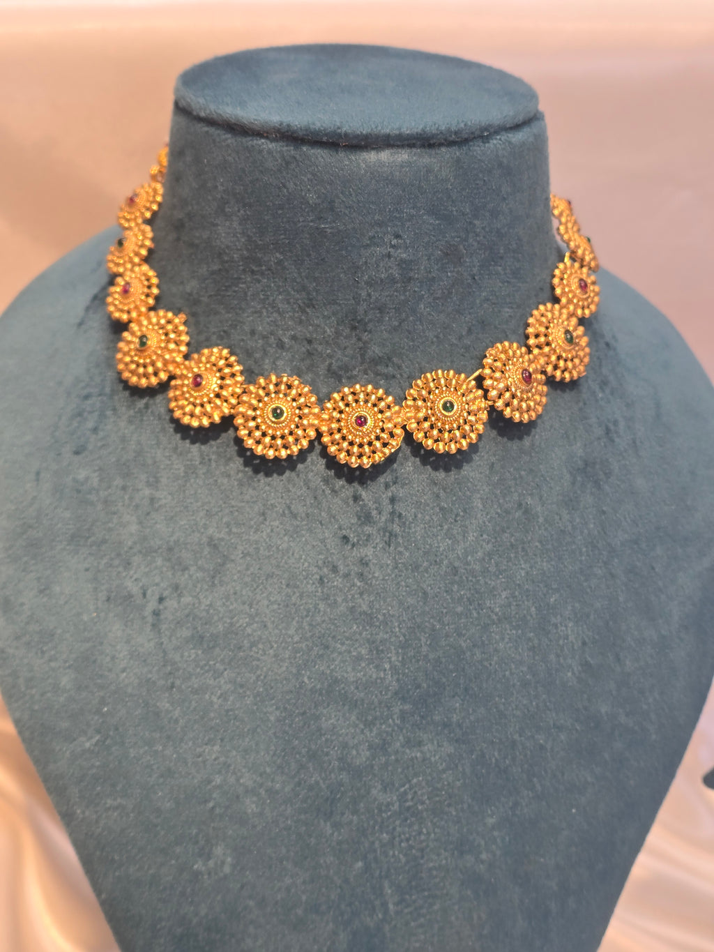 Necklace with earrings