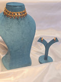Choker with earrings