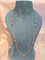 Double layered necklace