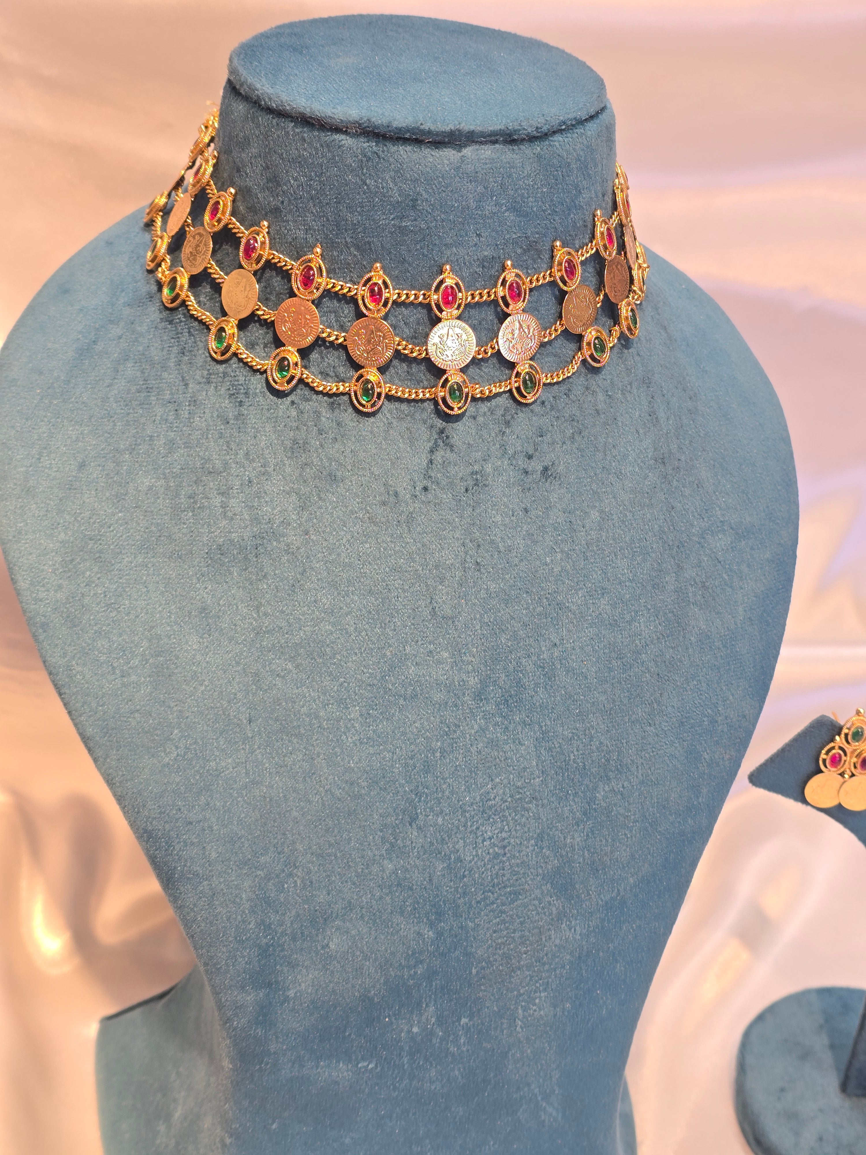 Necklace with earrings