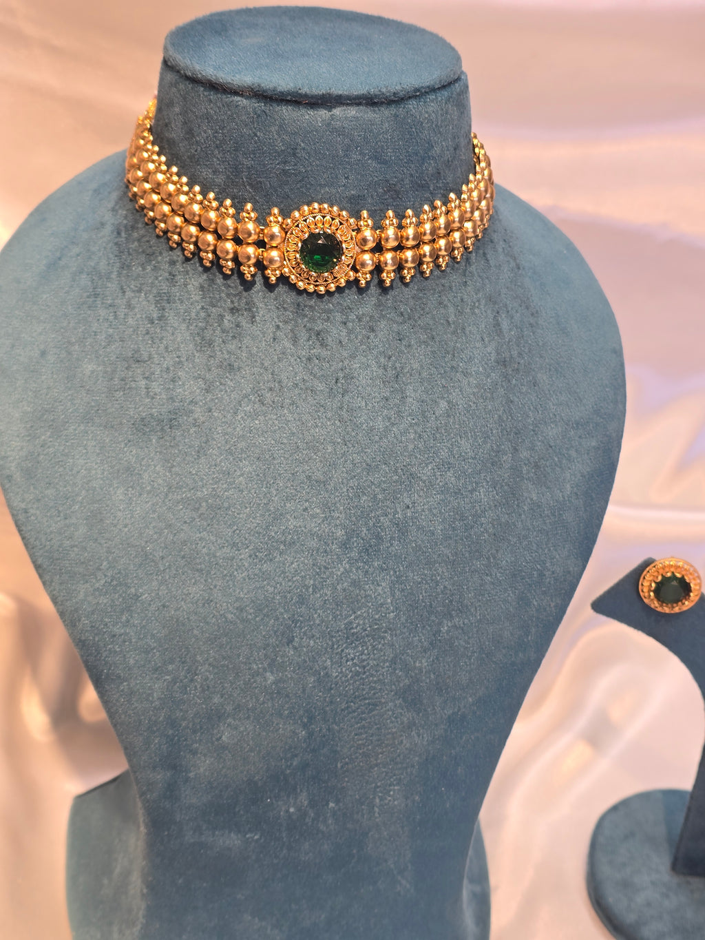 Necklace with earrings