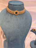 Necklace with earrings