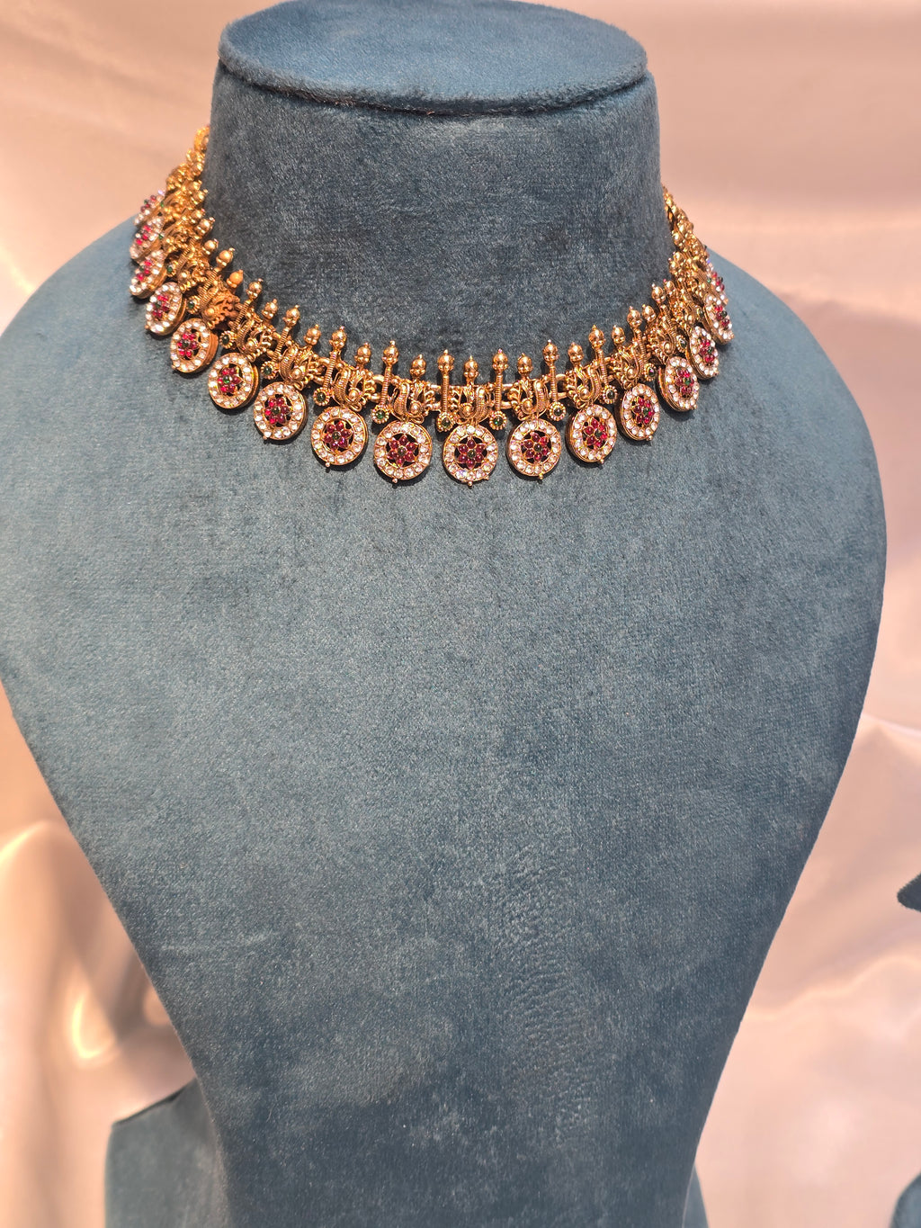 Necklace with earrings