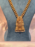 Lord venkateswara Long necklace with jhumka