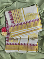 Cotton Kerala Traditional Saree