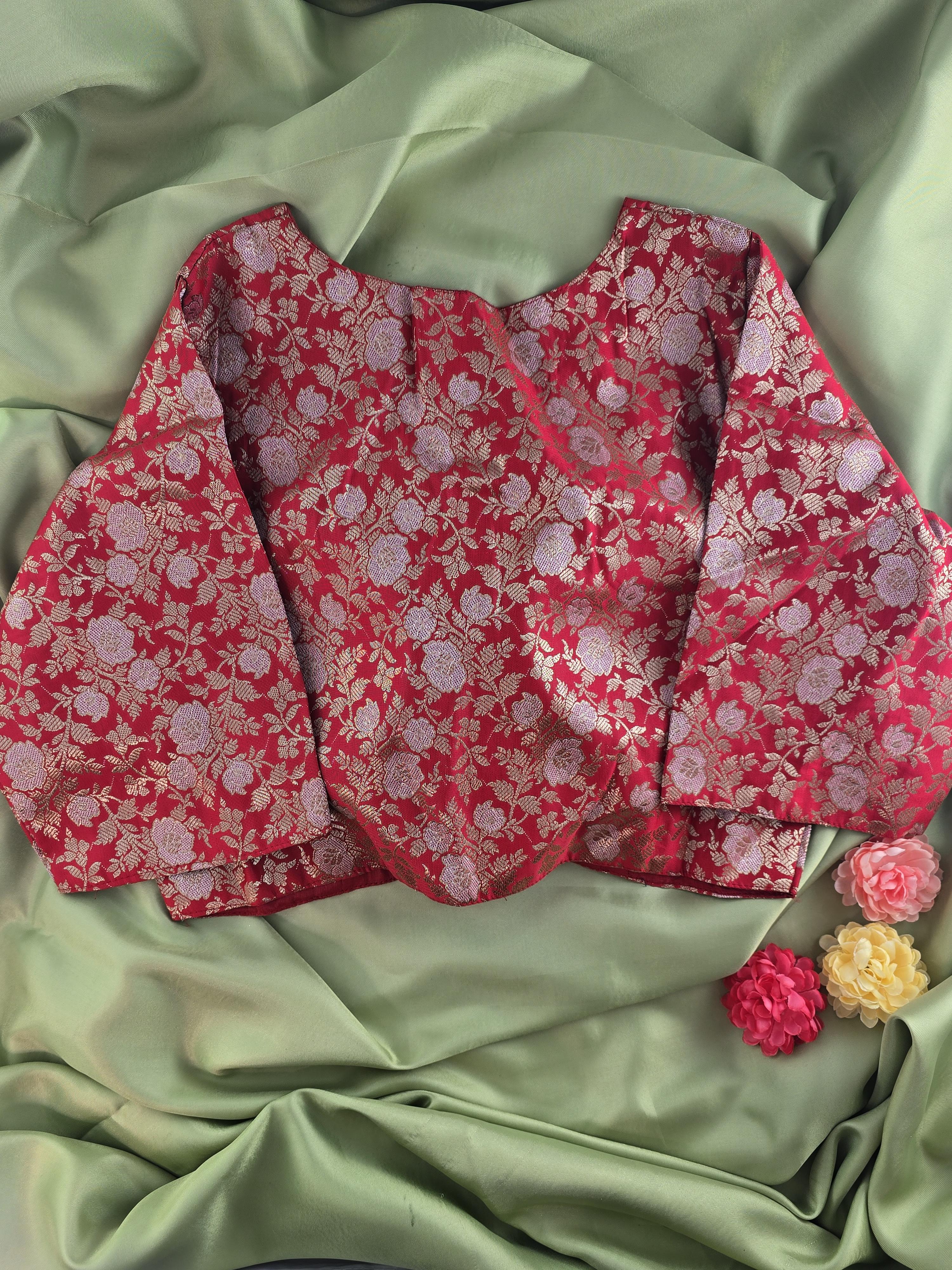Setmundu and Readymade Blouse  Combo