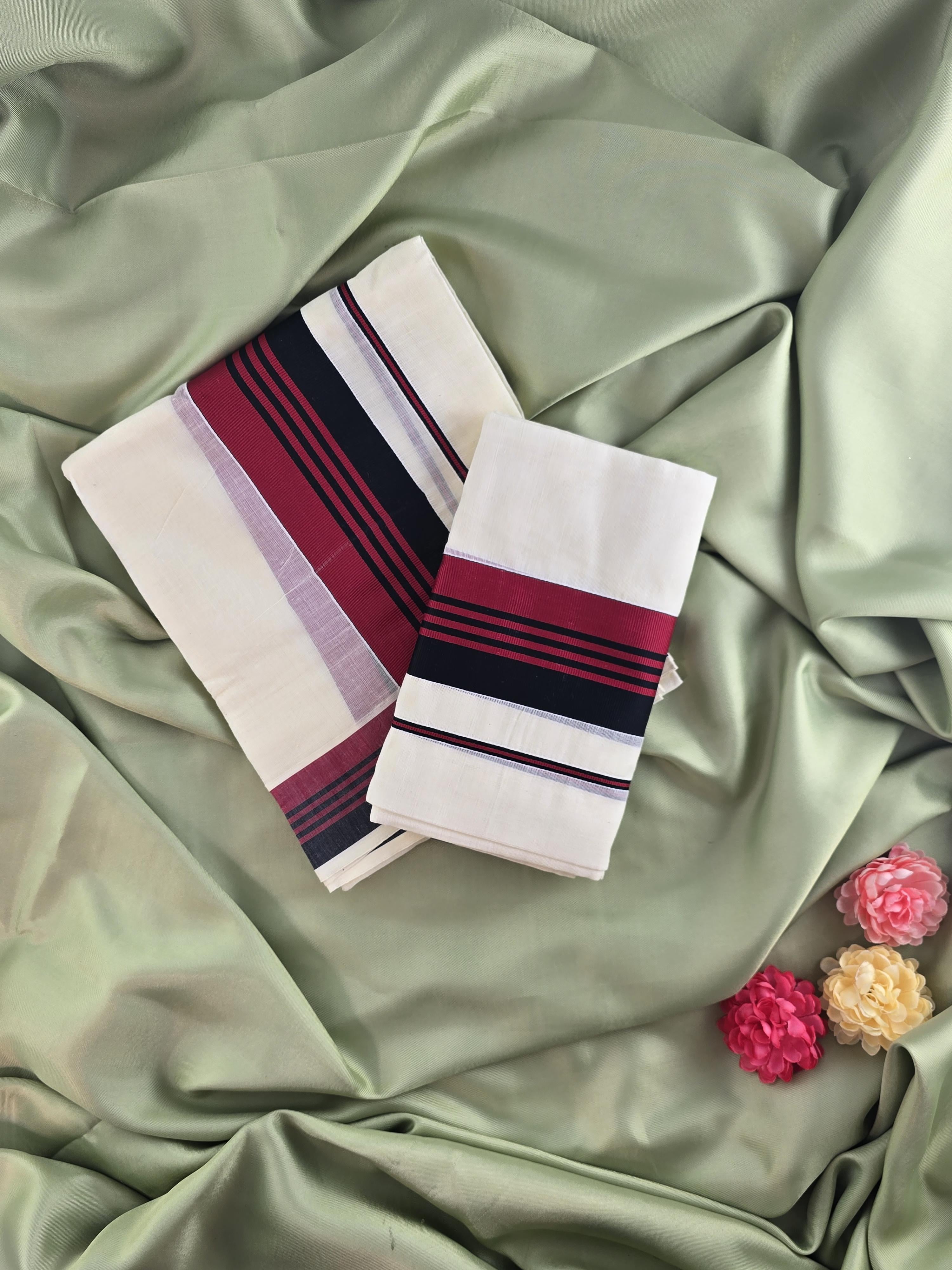 Setmundu and Readymade Blouse  Combo