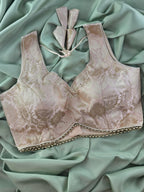 Brocade Lace work Blouse
