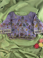 Setmundu and Readymade Blouse  Combo
