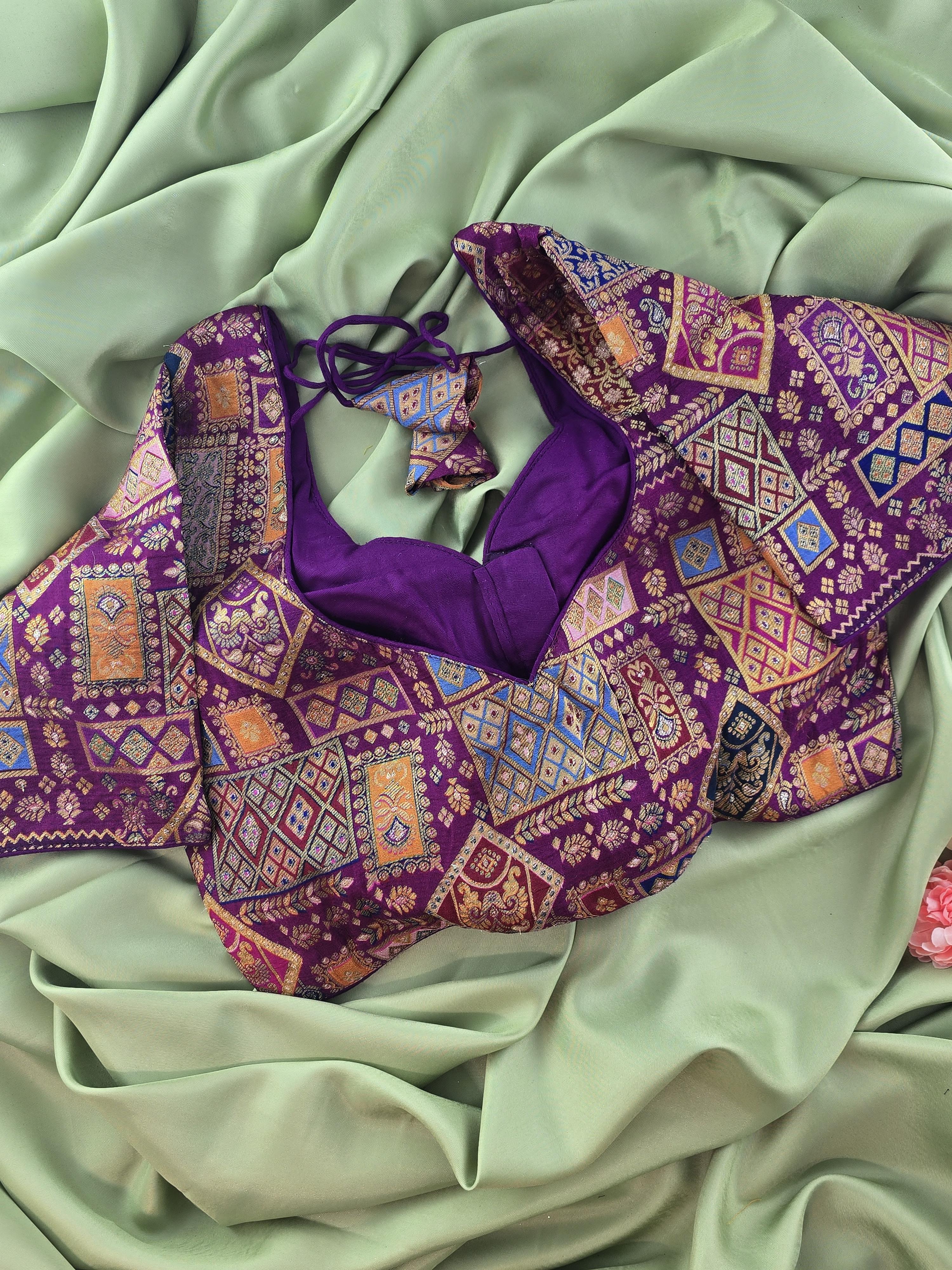 Multi Color Brocade